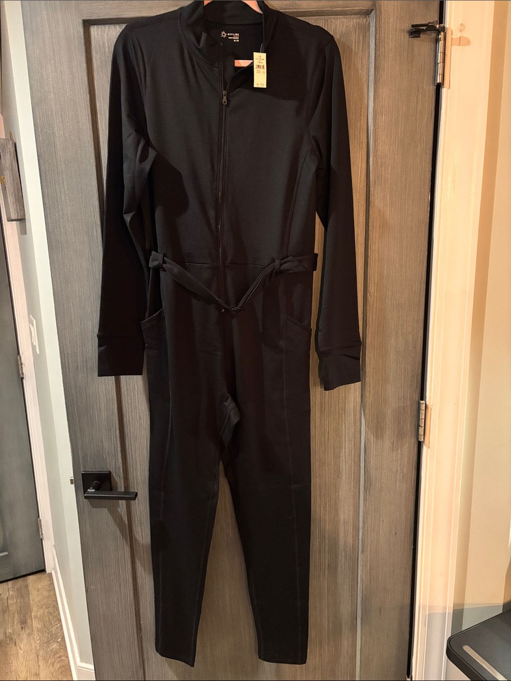 aerie Black Jumpsuit Romper - US XL